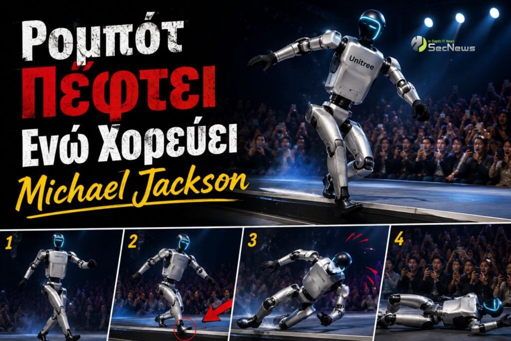 Ρομπότ προσπάθησε να χορέψει Michael Jackson και έγινε viral 1 Ρομπότ Michael Jackson