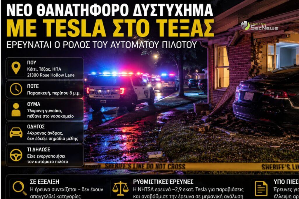 Σοκαριστικό δυστύχημα με Tesla: Autopilot ή ανθρώπινο λάθος; 1 Σοκαριστικό δυστύχημα με Tesla: Autopilot ή ανθρώπινο λάθος;