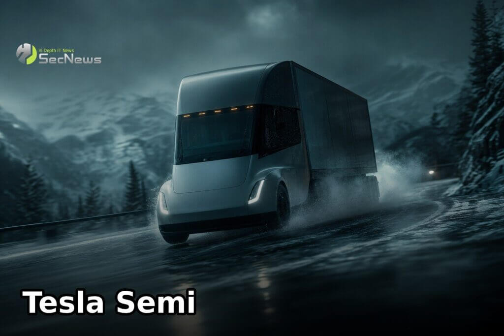 Το Tesla Semi εμπλέκεται στο πρώτο θανατηφόρο δυστύχημα, σκοτώνοντας 2 στη Νεβάδα 3 Εικόνα άρθρου: Tesla Semi slides on ice and impressively regains control