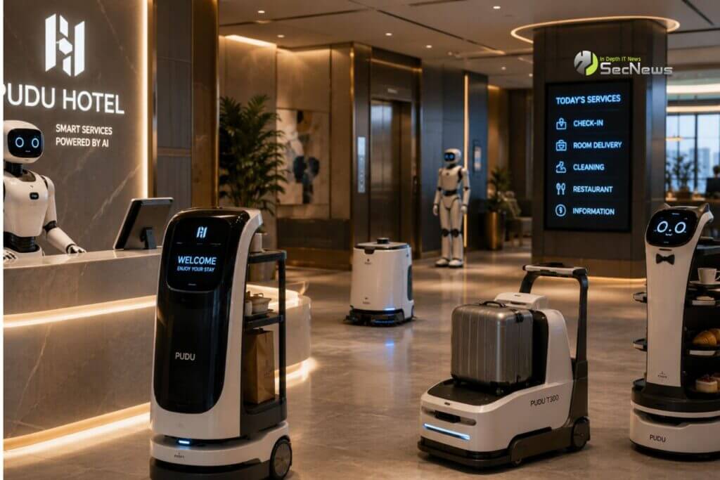 Pudu Robotics robot hotel