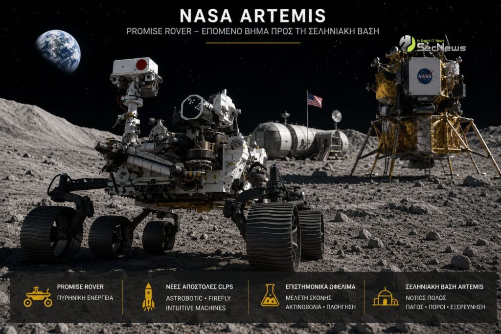 NASA Artemis: The Mars rover PROMISE will be sent to the Moon 1 NASA Artemis rover PROMISE to be sent to the Moon
