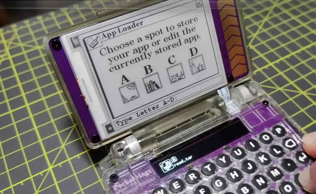 PocketMage resurrects the PDA with an e-paper display
