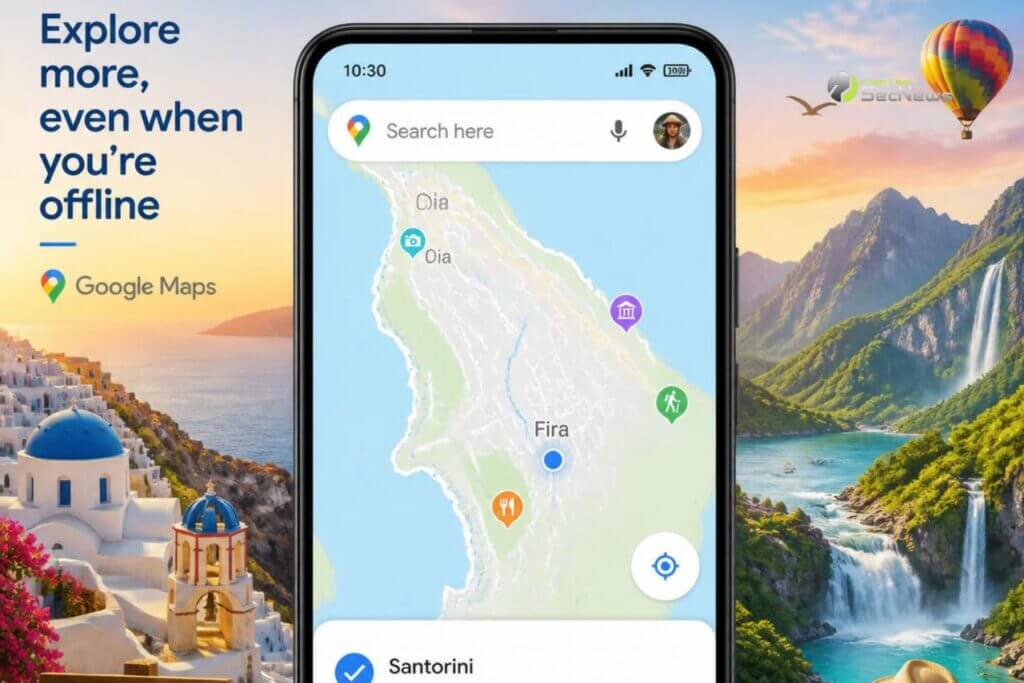 offline χάρτες στο Google Maps