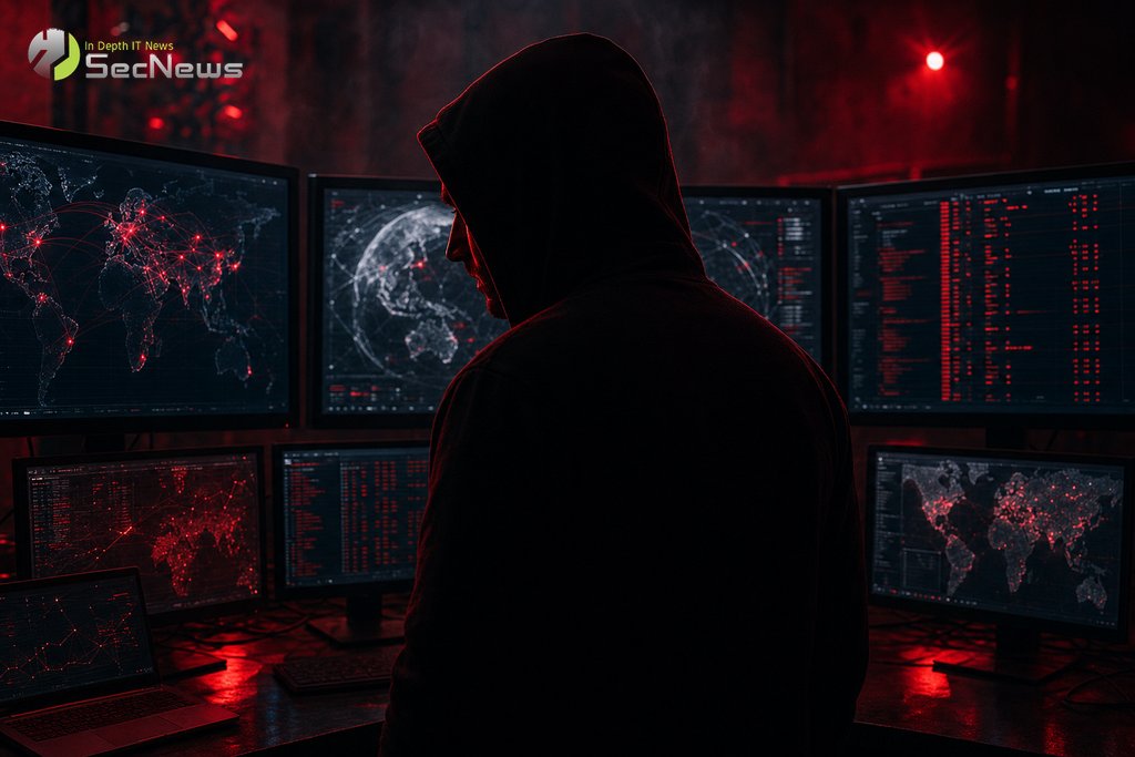 Anthropic: The first AI-orchestrated cyberattack used the Claude Code to spy on 30 targets 3 Shadowy depiction of state-backed threat actor on surveillance screens