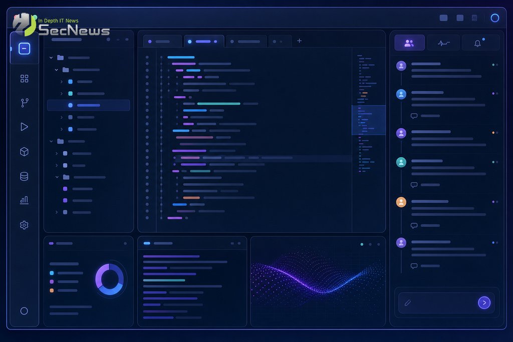 OpenAI ChatGPT Work: Ο νέος AI agent για επιχειρήσεις που τρέχει workflows στο cloud 2 Αφαιρετική απεικόνιση διεπαφής desktop εφαρμογής με Codex