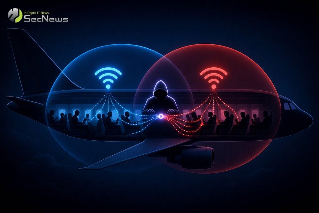 Delta πτήση 591 μετά το DEF CON: Επιβάτης έστησε πλαστό WiFi «Delta WiFi Fast» 2 Διάγραμμα evil twin WiFi επίθεσης