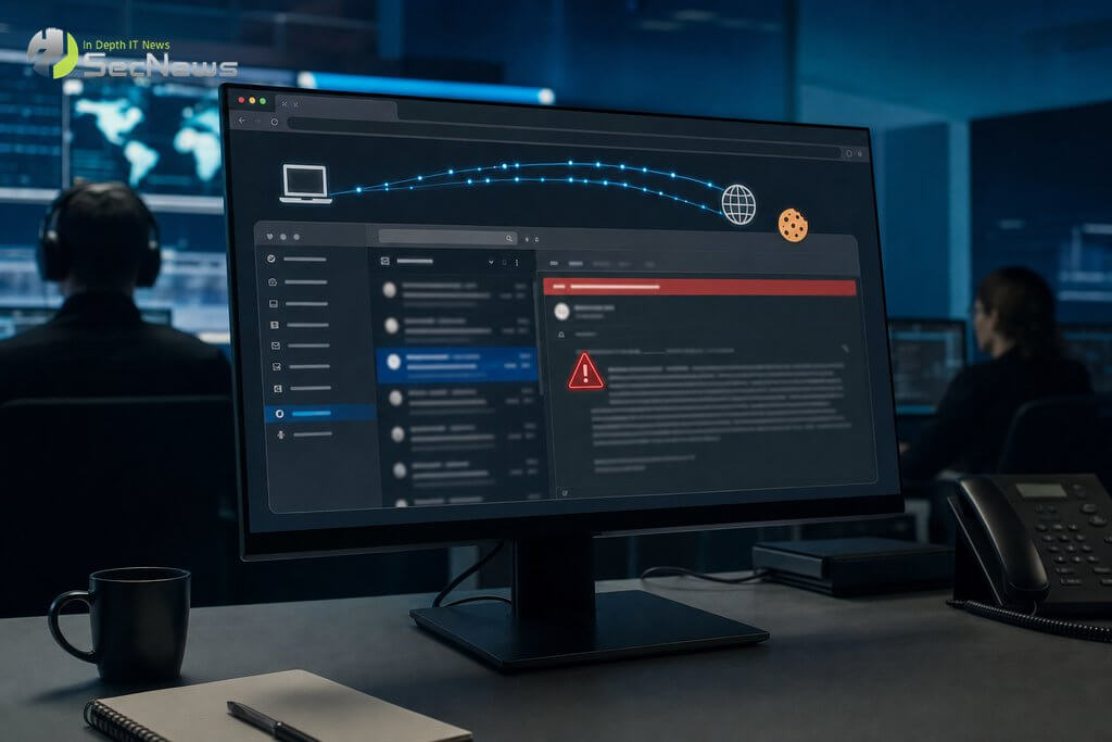 Malicious script and cookie theft from government webmail