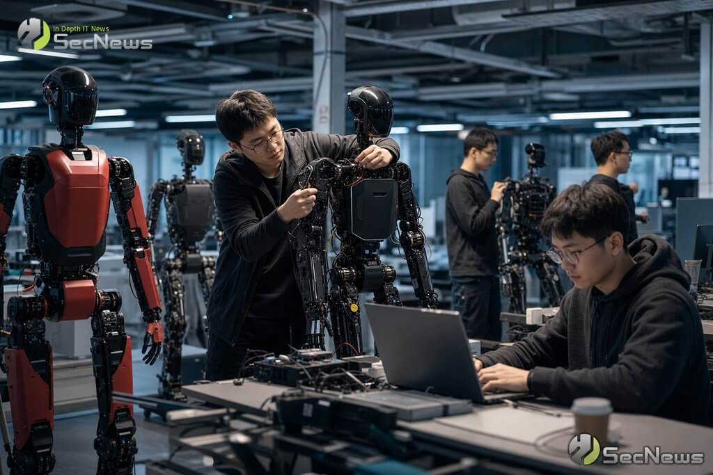 China robotics humanoid robot development laboratory