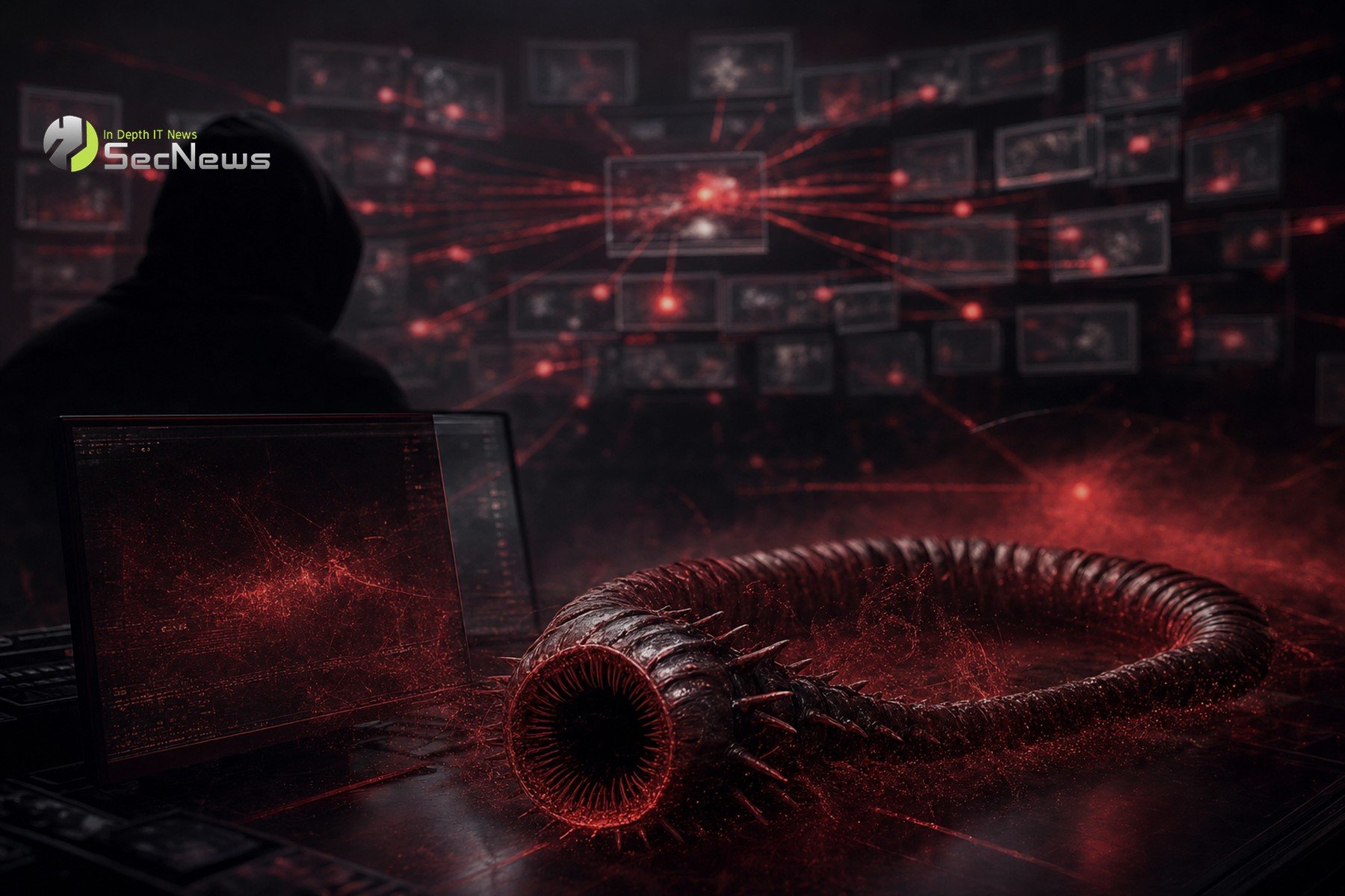 Hacker attack on AI coding assistant session spreads Shai-Hulud 1 Article Image: Attacker Hijacks AI Coding Assistant Session, Spreads Shai-Hulud Across About 100 Repositories