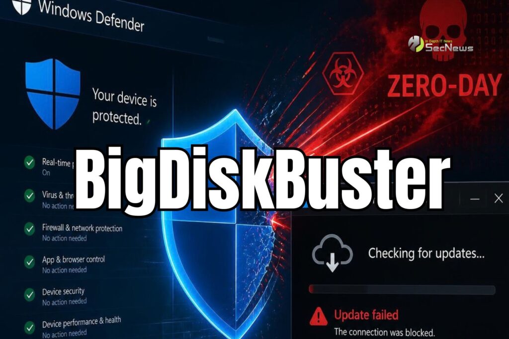 Microsoft Defender: Το νέο zero-day BigDiskBuster μπλοκάρει ενημερώσεις ασφαλείας 1 Microsoft Defender: Το νέο zero-day BigDiskBuster μπλοκάρει ενημερώσεις ασφαλείας