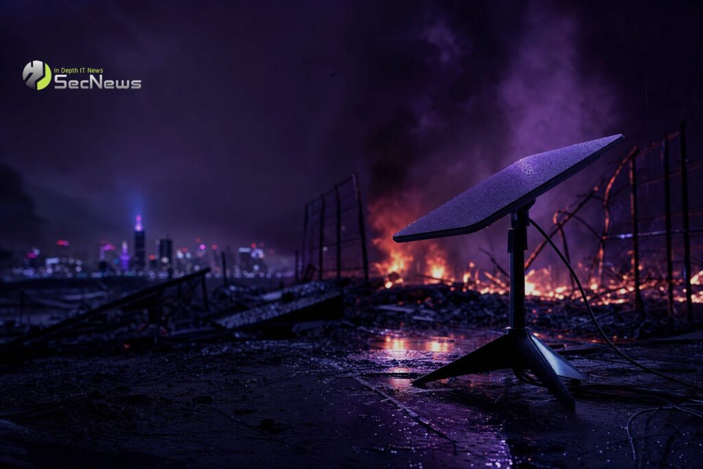 Εικόνα άρθρου: Starlink ground station near Warsaw hit by fire, Poland suspects sabotage