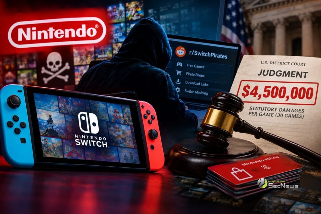 Nintendo: Reddit moderator καλείται να πληρώσει $ 4,5 εκατ. για πειρατικά παιχνίδια Switch