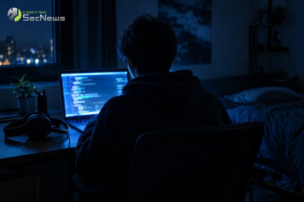 KillSec: Σύλληψη 18χρονου στην Αθήνα, 16χρονος ο φερόμενος αρχηγός της ομάδας 3 Έφηβος μπροστά σε υπολογιστή τη νύχτα