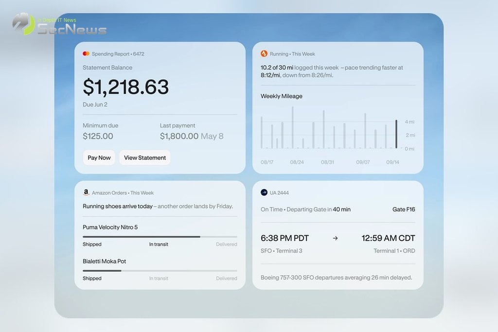 Hark Pro: The AI assistant from Figure founder that does your online chores 2 Hark Pro panels with personal information